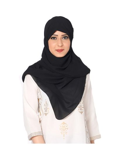 Plain Malaysian Chiffon Scarf