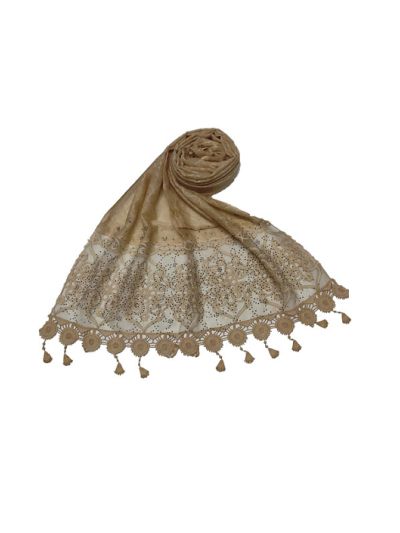 2 Sided Circular Border With Long Fringe's