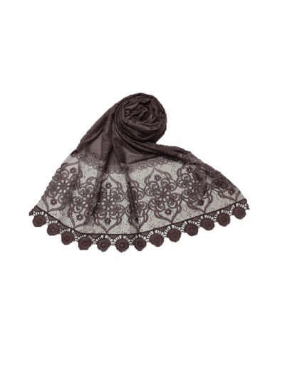 2 Sided Circular Border With Long Fringe's