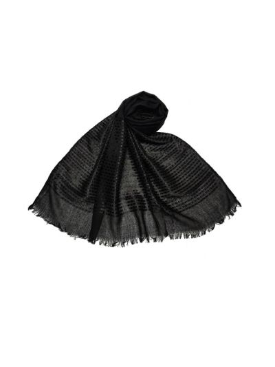 Liner and Big Box Checkered Stole