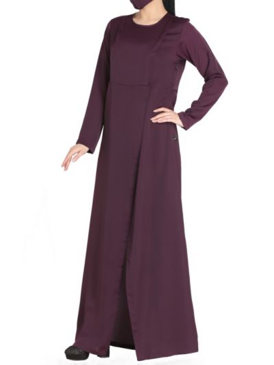 Modest Dress With Front Slit