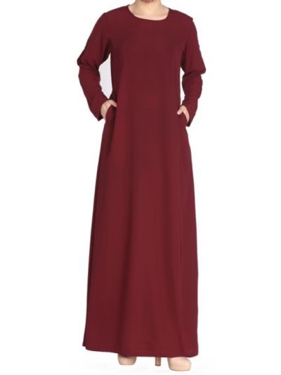 Attached Shrug Maxi Dress
