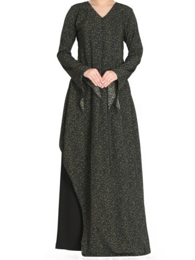 Modest Dress With Designer Cuts