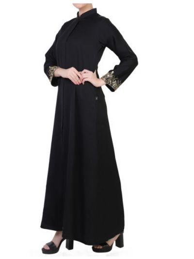 Open Dress With Hand Embellishments