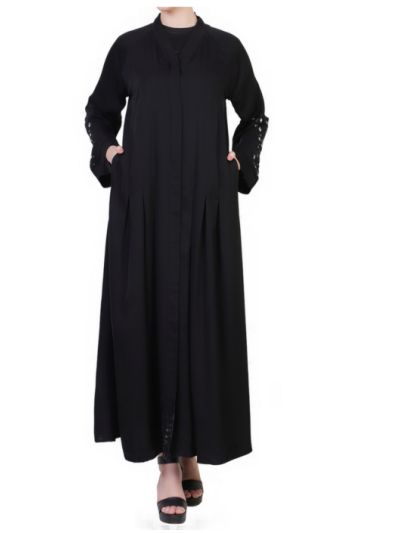 Modest Dress With Hand Embellishments