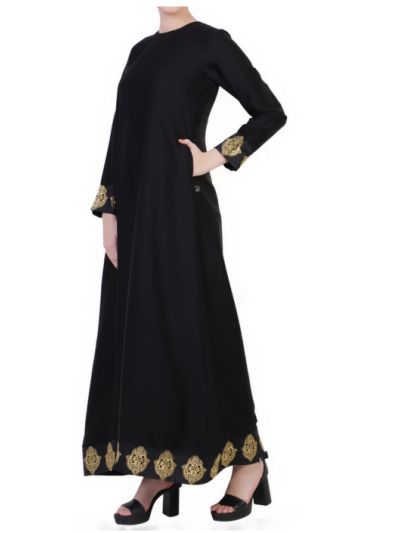 Occasion Wear Gown In Abaya Fit