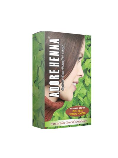 Adore Henna Natural Brown Hair Colour (100g)