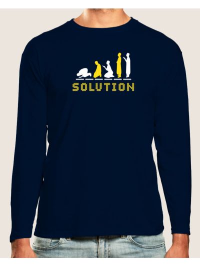 Salah Solution Full Sleeve T-Shirt