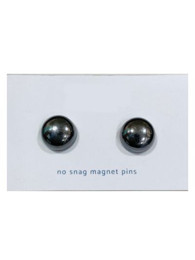 Gun Metal Magnetic Pins (Set Of 2)