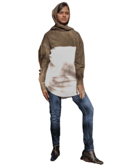 Tierra Color block Utility Tunic