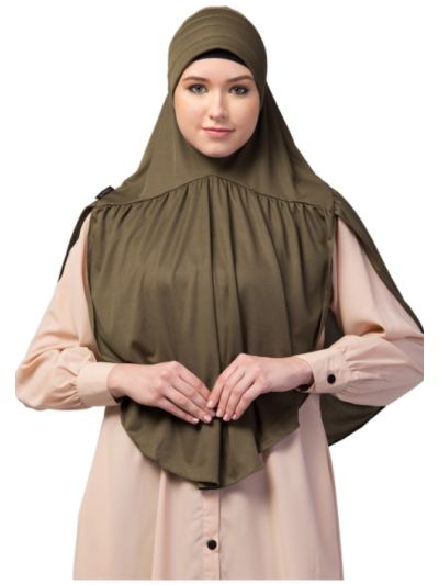 Gathered Instant Ready to Wear Prayer Hijab