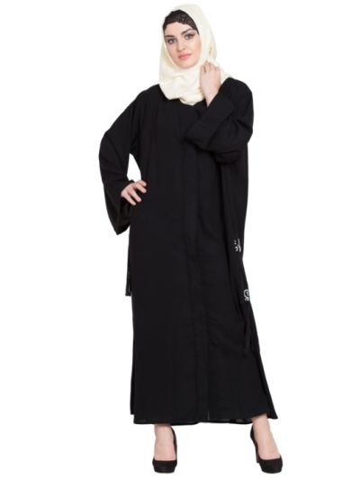 Front Open hand embroidered  Dubai Kaftan