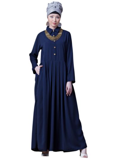 Shirt Collar Executive Abaya 
