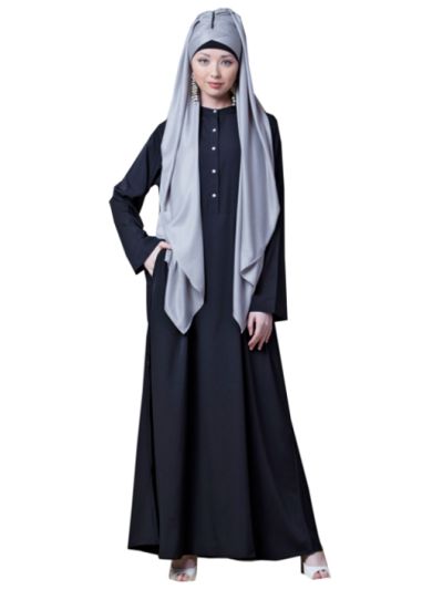 Front Open Daily Wear Abaya