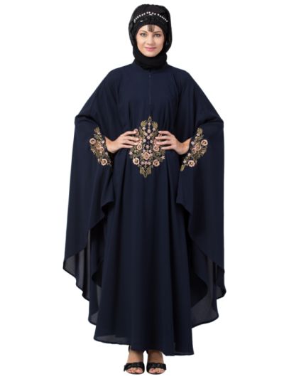 Center Embroidered Irani Kaftan
