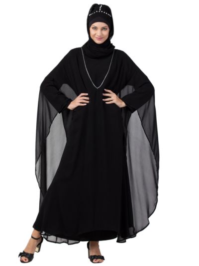  Double layer kaftan cum Abaya