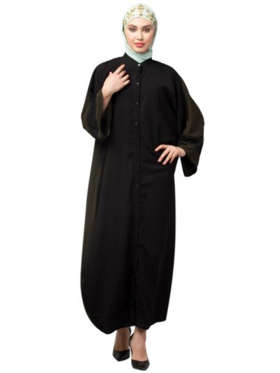 Two Color Front Open Dubai Style Kaftan