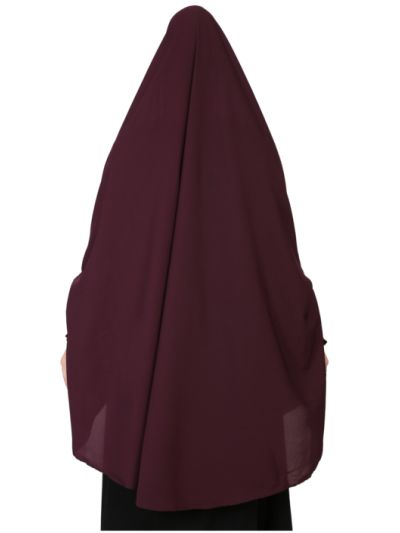 Instant Ready To Wear Smoking Sleeve Jilbab Cum Khimar Hijab