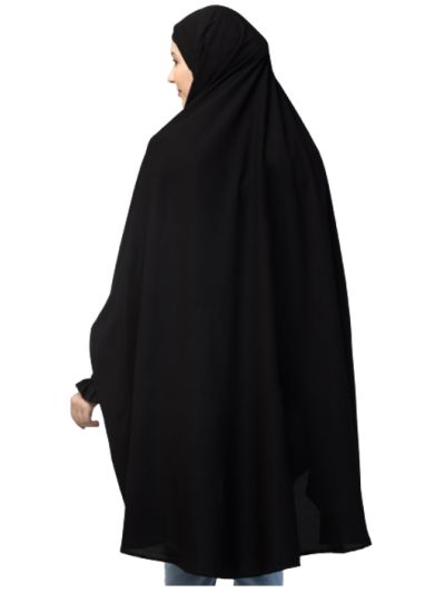Ready to Wear Smoking At Sleeve Prayer Khimar Hijab