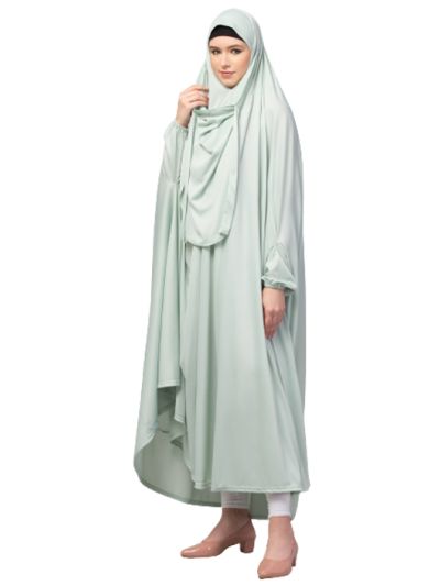 Instant Ready To Wear Head To Toe Jilbab With Extra Nose Piece