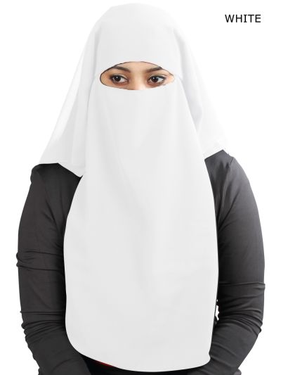 3 Layers Niqab (Color)