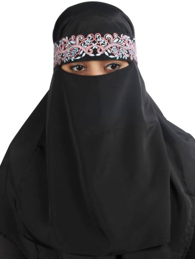 Aqeelah Embroidered Niqab