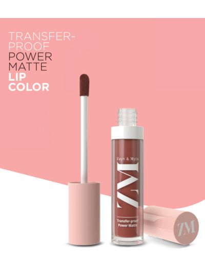 Wooed By Nude - Transfer-Proof Power Matte Lip Color, Halal compliant (6 ml)