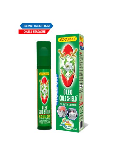 Oleo Cold Shield Roll-On Oil with Kalonji (8 ml)