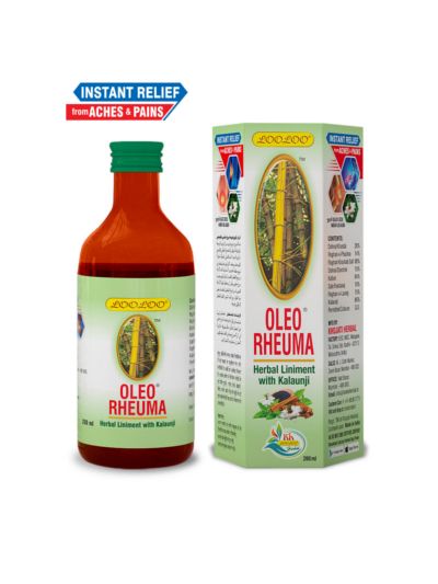 Oleo Rheuma Herbal Liniment with Kalonji (200 ml)