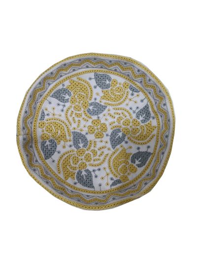 Gold mixed Grey Cap - 21 Inches 