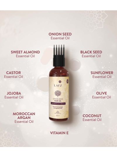 Onion Seed Oil For Hair (100 ml)