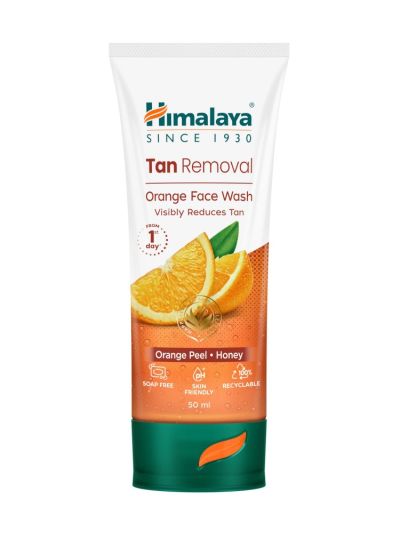 Tan Removal Orange Face Wash