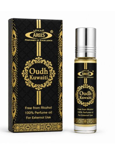Arees Oudh Kuwaiti | Smoky, Woody, Luxurious | Attar 8ml