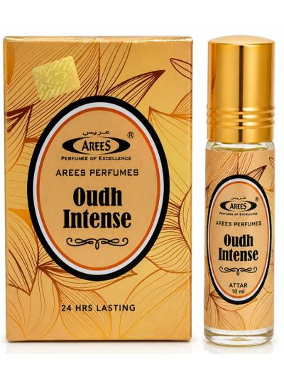 Arees Oudh Intense Attar | Smoky, Deep, Powerful | 10 ml