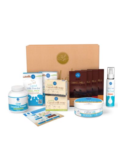 Camel Milk Products Gift Pack With Colostrum Powder