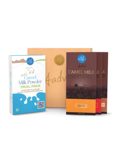 Camel Milk Products Gift Pack (Camel Milk Powder & Chocolates)