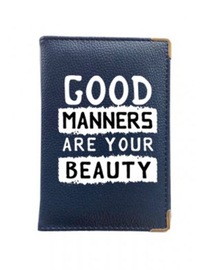 Manners Passport Holder