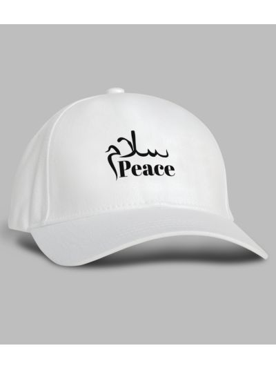 Peace White Cap