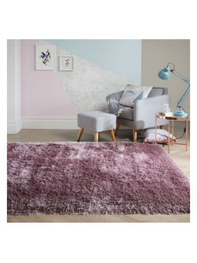 Shaggy Mauve Carpet (4ft x 6 ft)