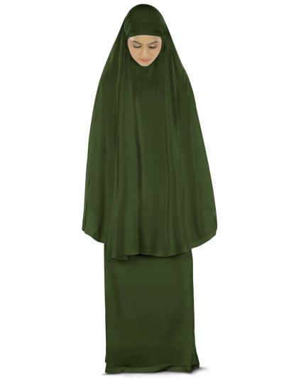 Dua Prayer Set (Hijab + Long Skirt) Henna