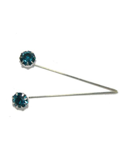 Sky Blue Color Hijab Pin Set