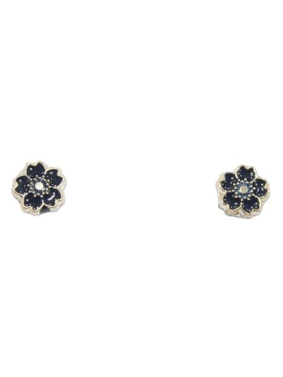 Navy Blue Floral Magnetic Hiab Pin Set