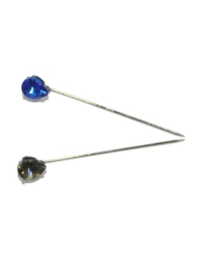 Silver Black & Blue Hiab Pin Set