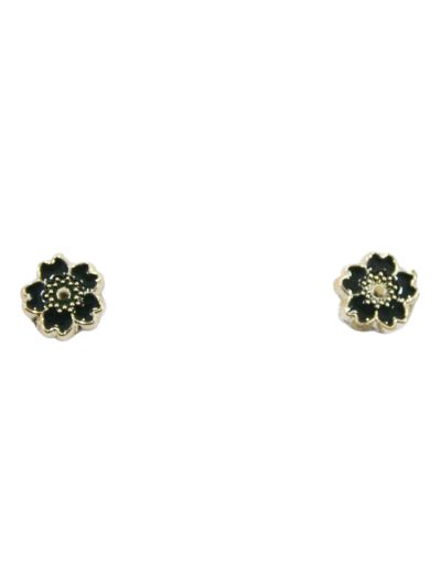 Dark Green Floral Magnetic Hiab Pin Set