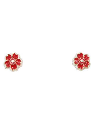 Red Floral Magnetic Hiab Pin Set