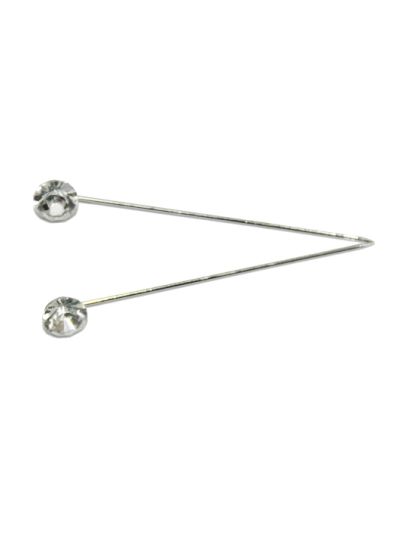 White  Hijab Pin Set