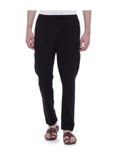 Stylish Pajama with Elastic Waist Band and Side Pockets with Zippers