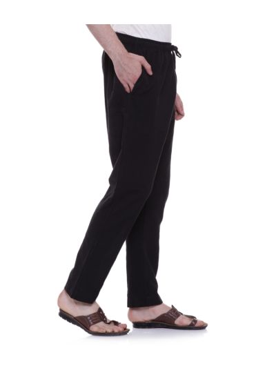 Stylish Pajama with Elastic Waist Band and Side Pockets with Zippers