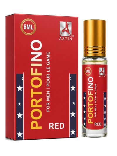 Astin Portofino Red Attar | Bold, Fruity, Passionate | 6ml