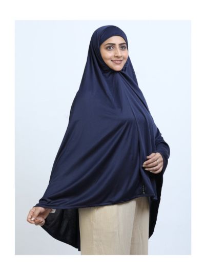 Prayer Hijab Navy Blue